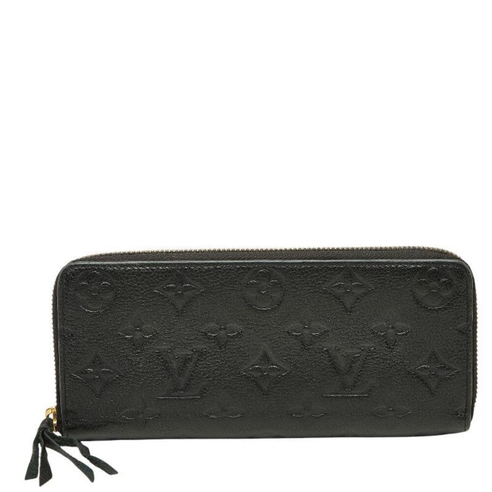 Louis Vuitton Monogram Empreinte Zippy Wallet Long Wallet Round